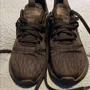 Adidas Women's Black Knit Sneakers